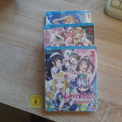 3 Blu-Ray  - Love Live! Sunshine! - School idol Project-Gesamtausgabe- NEU/OVP