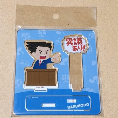 Ace Attorney Gyakuten Saiban Irasutoya Acrylic Stand Phoenix Wright Japan