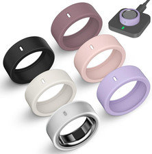 6 Pack Ultra-Thin Cover Compatible with Oura Ring Gen 4/4 Ceramic/Gen 3 Horizon/