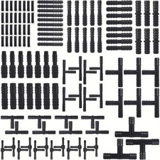 115pc Vacuum Connector Kit 12 Sizes Heat Resistant 240°C 115pcs