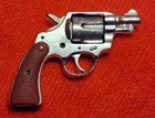 Vtg MARX FAMOUS FIREARMS PRECISION MINIATURE HISTORIC WEAPON SNUB NOSE REVOLVER