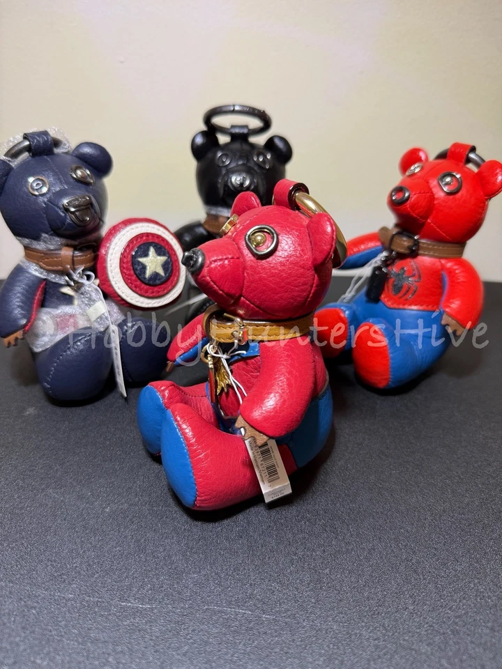 ТРЕНЕР Marvel Carol Danvers капитан Marvel кожаный медведь сумка брелок подвеска 2045 - Изображение 2 из 4