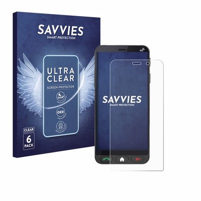 6x Schutzfolie für Brondi Amico Vero 4G Display Schutz Folie