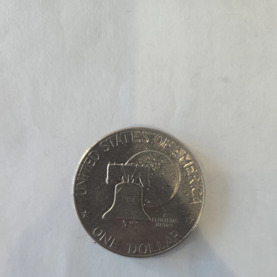 1976-S Eisenhower Ike Dollar graded MS66 by ANA Vintage Holder Looks MS69 - Image 3 of 4