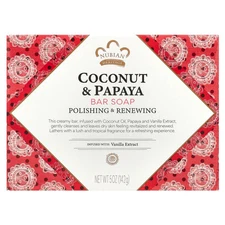 Bar Soap, Coconut & Papaya , 5 oz (142 g)