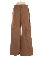 Elodie Women Brown Cargo Pants XS