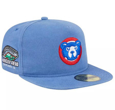 New Era Chicago Cubs Championship Side Flag A-Frame 59Fifty Cap Hat - 7 1/4