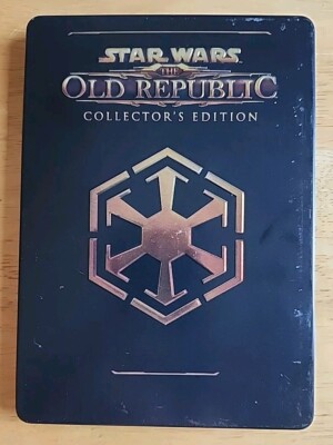 Star Wars The Old Republic Collector's Edition 4-Disc PC Game Steel Book Windows