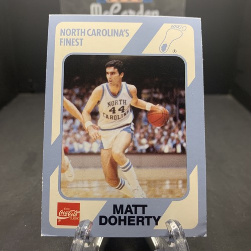1989 Collegiate Collection / Coca-Cola North Carolina's Finest Matt Doherty #129
