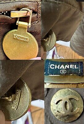 Chanel Vintage 1994 Brown Logo Coat 42 44 46 10 12 14 Chanel Vintage 1994 Brown Logo Coat 42 44 46 10 12 14