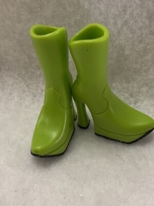 BRATZ Doll Clothing Dynamite Dance FASHION PACK Green Chunky Heels Shoes | eBay
