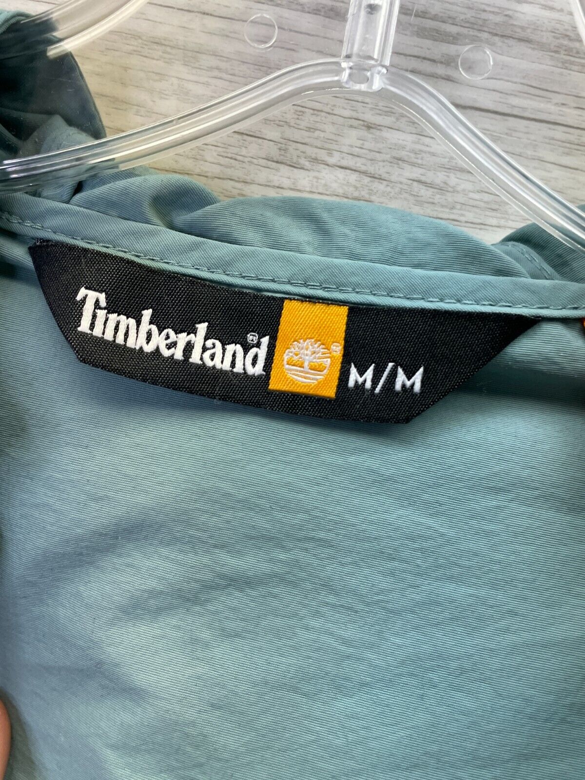 Timberland Winderbreaker Jacket Pullover Blue Bla… - image 6