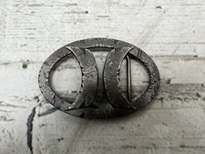 Hurley International Clothing Co. Cut Out Logo Limited Edition Metal Belt Buckle