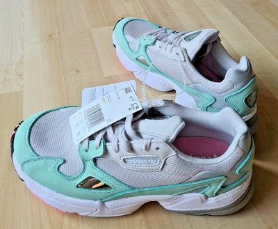 adidas falcon grey green