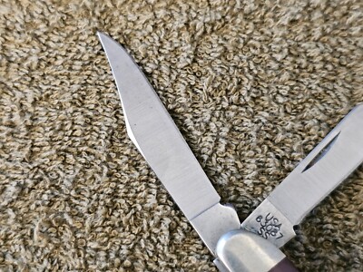 Case XX X Folding Pocket Knife 63087 SS Brown 3 Triple Blade USA