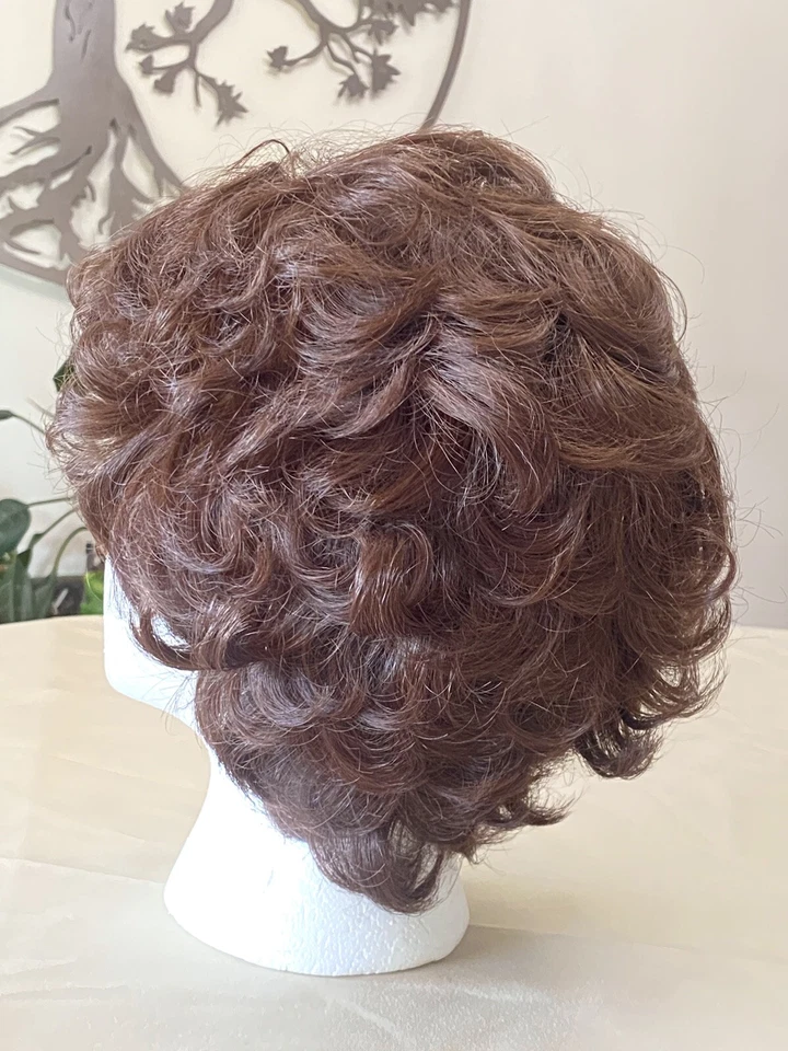 Jon Renau Women's Dark Auburn Short Hair Wig ~ Very lightly used - Image 4 of 4