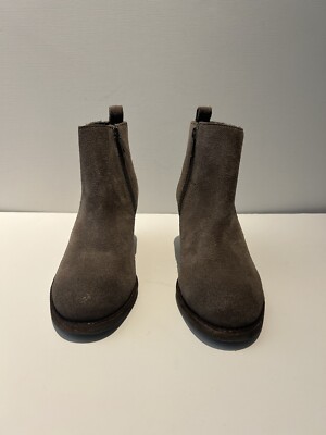 Frye US 5.5 Chelsea Gray With Zipper Boots | eBay display picture 1