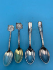 SPOONS PAIR TOWLE'S LOG CABIN & PAIR REED & BARTON ALL 4" vintage — photo 1