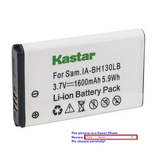 Kastar Replacement Battery Pack for IA-BH130LB  Samsung HMX-W300RN HMX-W300RP