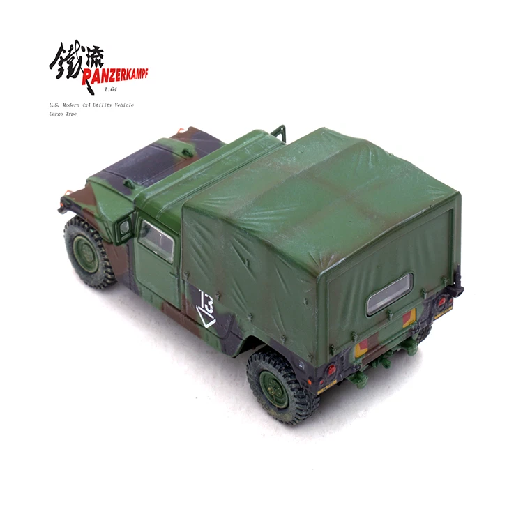 Panzerkampf 1/64 U.S. Army 1st Armored Division Artillery Humvee Carriers Model - Image 4 of 4