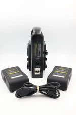 [EXCELLENT!] IKAN 95 DUO V-MOUNT CHARGER + 2 BATTERIES