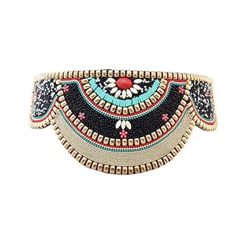 Bohemian Women Belts Wide Stretch Elastic Waist Cinch Belt  display picture 2