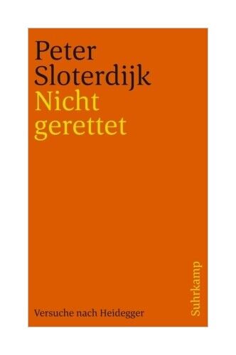 Thumbnail - Nicht Gerettet Von Peter Sloterdijk