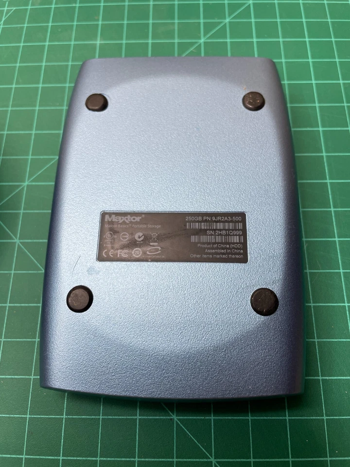 Maxtor Basics Portable Storage | 160GB | External Hard Drive | Tested - Image 3 of 3