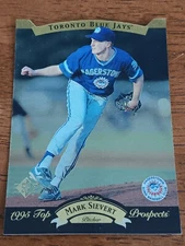 MARK SIEVERT BLUE JAYS "95 TOP PROSPECTS" 1995 UPPER DECK SP BASEBALL CARD #164