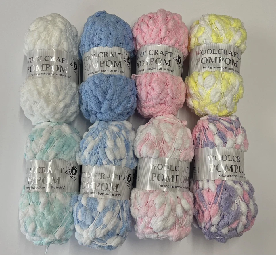 Woolcraft Pom Pom ~ 200g ball