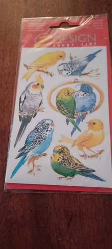 Budgerigar Stickers