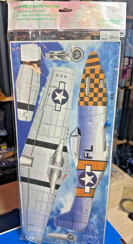 Vintage 2002 Foam Glider Set of 4 WWII Markings Airplanes 13" Retro See Pics/Txt - Picture 2 of 5