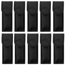 5/10-Pack Nylon Folding Blade Knife Belt Sheath for Pocket Knives to 5.5" Closed