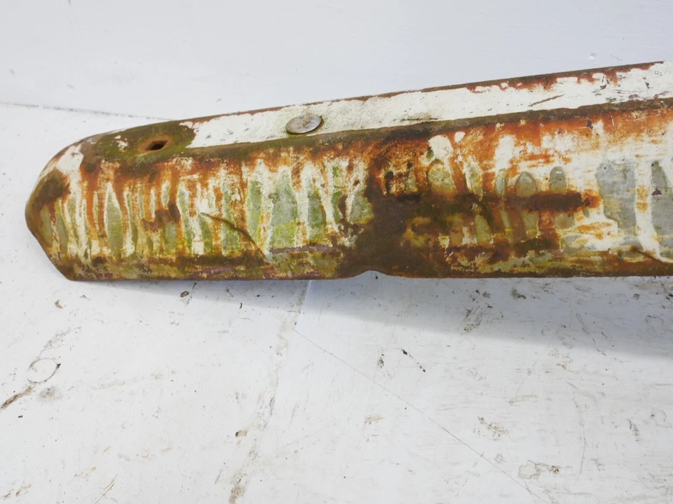 Parachoques delantero lado del conductor Jeep Wagoneer Cherokee J10 J20 3 piezas vía ancha Foto 3 de 4