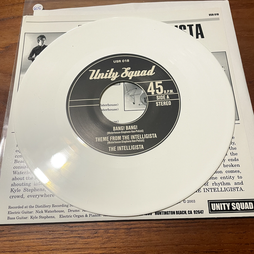 The Intelligista 7" Bang! Soul Nick Waterhouse Unity Squad Mod 45 - a605 - Picture 4 of 5