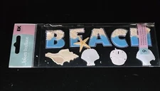 Jolee's Boutique BEACH - Title Waves Scrapbooking Stickers - Shells SPJT08 RARE