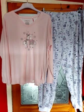 BNWT XL 18 20 LLAMA PYJAMAS WINTER SOFT WARM BRUSHED STRETCH XMAS GIFT CURVE