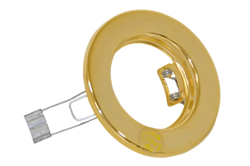 Faretto Incasso CANOVA Fisso Oro per Lampada Dicroica Nuova Mizar 8090-38