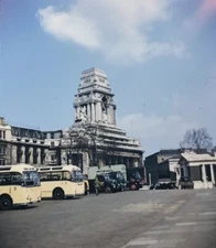 R79 England London Naval City Bus Transportation Realist 3D Stereo Slide Photo