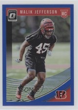 2018 Donruss Optic Rookies Blue Prizm 119/149 Malik Jefferson #123 z6b