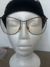 Vintage Alexander Collection Nanette Eyeglass Frames 56-18-130 Brown NOS Italy