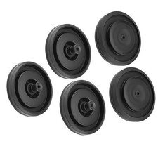 For Kohler 83143 And Fluidmaster Toilet Valve Seal 5 Pcs Black Replacement