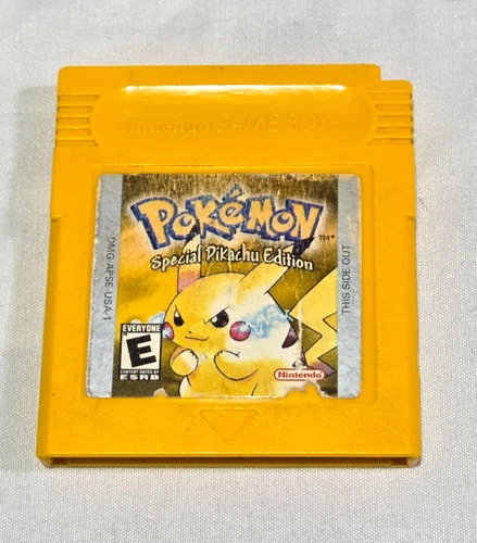 Pokémon Yellow Version: Special Pikachu Edition Authentic Game Boy Cartridge