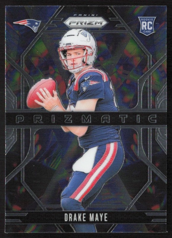 2024 Panini Prizm Prizmatic Drake Maye Rookie #2 TS7