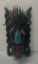 Vintage Mexico Wooden Mask