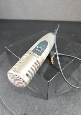 SONY ECM-MS908C Stereo Video Microphone Working FAST SHIP!  