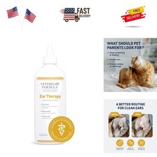 Clinical Care Ear Therapy, 8 oz.   Cat and Dog Ear Cleaner   Helps Soothe Itc...