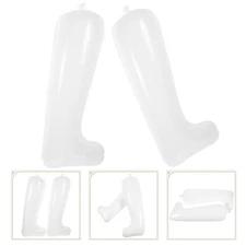  3 Pairs Inflatable Boot Brace Shoe Shaper Form Work Stretcher Boots