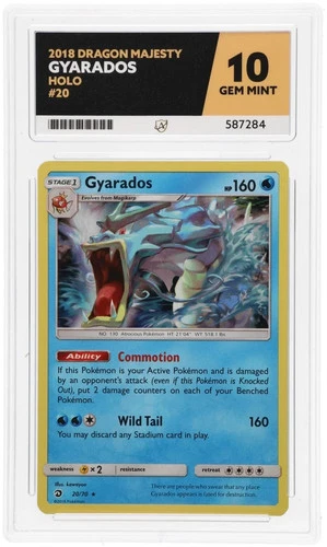 Gyarados 20/70 Dragon Majesty Ace 10