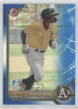 2022 Bowman 1st Edition Blue Foil 85/150 Pedro Pineda #BPPF-94 12bk